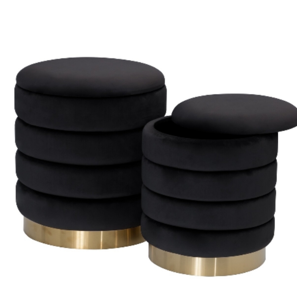 Levin Ottomans - Picture 2 of 2